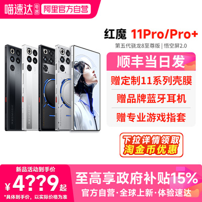 【官方自营 政府补贴15%】红魔11Pro 第五代骁龙8至尊版 8000mAh 脉动水冷引擎电竞游戏5G手机 156