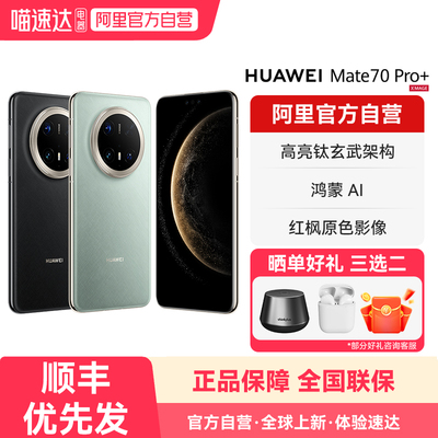 【阿里官方自营】HUAWEI/华为 Mate 70 Pro+ 鸿蒙AI 高亮钛玄武架构 红枫原色影像 新品旗舰手机-178