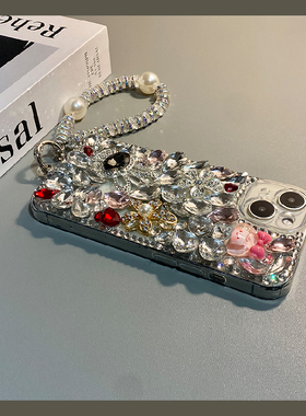 满屏水钻钻石适用vivoy500pro手机壳y50m红色y300gt宝石y200t卡通y100i女孩y77e带y78+挂链y93s十vivo轻奢女p