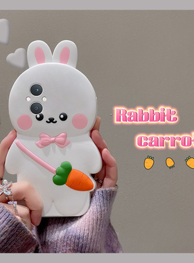 适用oppoa5手机壳a5pro可爱a97立体a3活力版a93s白色a91兔子a56蝴蝶结a72卡通a58超萌a11x少女心a2硅胶oppo软