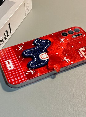 2026刺绣小马适用oppoa6pro手机壳a6max新年a6gt红色a6i波点a93s棋盘格a58x马年a92s卡通a72a32立体a11a5硅胶