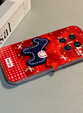 2026刺绣小马适用华为matex7手机壳purax新年pocket2红色magicvs3波点novaflips棋盘格p50pocket折叠屏xs2女