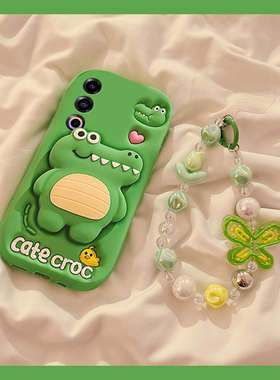 适用魅族21pro手机壳21卡通20pro立体20绿色18s鳄鱼18x带支架18蝴蝶结17挂链note16pro可爱noto16趣味meizu女