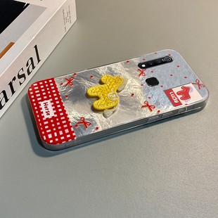 2026刺绣小马适用vivoy3手机壳z5x新年y9s红色y7s带y5s挂件u3x挂绳z6卡通z3i立体z1i马年z5本命年vivo女vovo