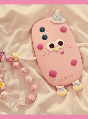 适用oppoa5手机壳a5pro可斜挎a97卡通a3活力版a93s立体a91草莓a56小怪a72带a58挂绳a11x挂链a2可爱oppo趣味女