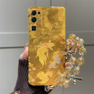 适用华为荣耀20手机壳30pro 中国风x30金色9x锦鲤x10新年v30蛇年30s本命年8x过年x20se春节v10女play3青春版