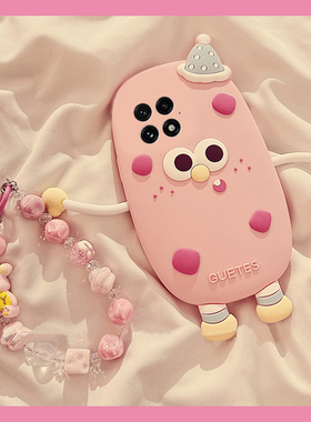 适用oppo一加ace5pro手机壳1+13t可斜挎12卡通ace3v立体ace2草莓11小怪10带9挂绳8挂链7可爱十oneplus趣味女p