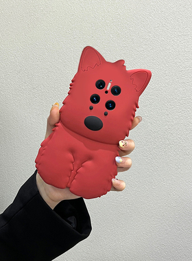 适用华为mate70手机壳mete60pro+卡通50立体40rs保时捷30西高地30epro小狗20x可爱10pro红色9狗狗50e十趣味女