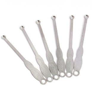 [昕昕家居]金属耳勺 挖耳勺 洁耳器 带钥匙孔 不锈钢耳挖