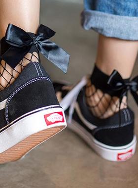 BKLD Fashion 2017 New Women Sexy Black Mesh Short Ankle Sock