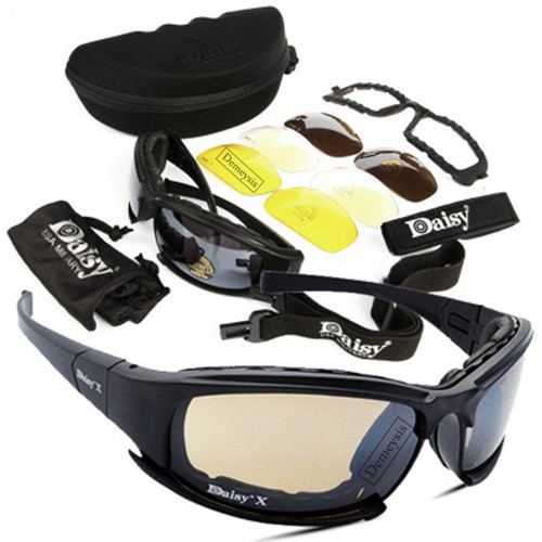 Daisy Tactical Polarized Glasses Military Goggles  Sunglasse