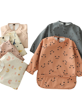 Baby Kids Toddler Long Sleeve Scarf Waterproof  with Pocket