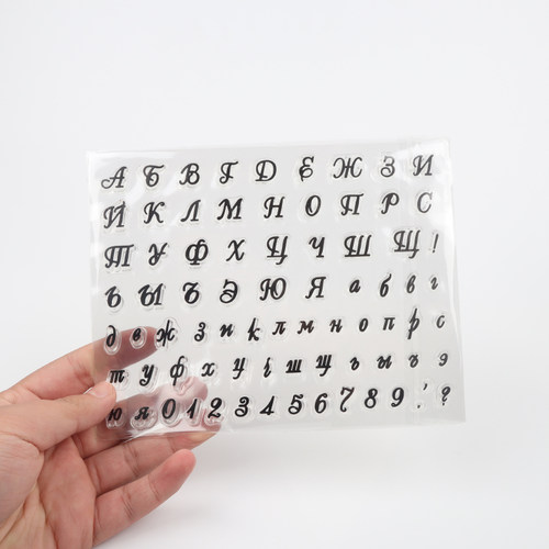 Alphabet Fondant Cake Stamp Silicone Mold Cake Decorating To