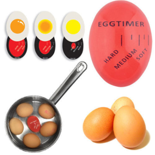 1pc Egg Timer Kitchen Electronics Gadget Color Changing Yumm