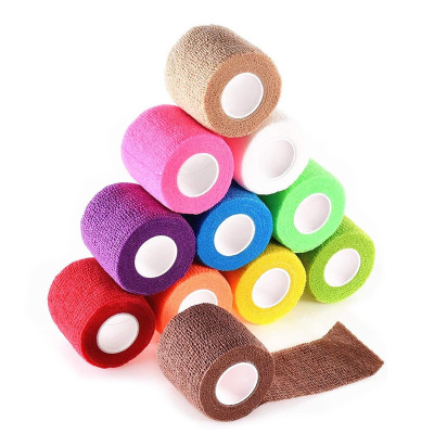 1 Rolls First Aid Self Adhesive Cohesive Bandages Sports Tap