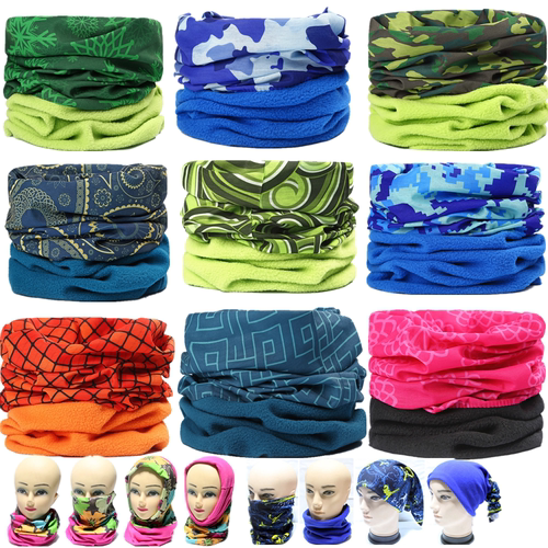 New Fashion Winter Fleece Warm Magic Neck Bandana Scarf Head