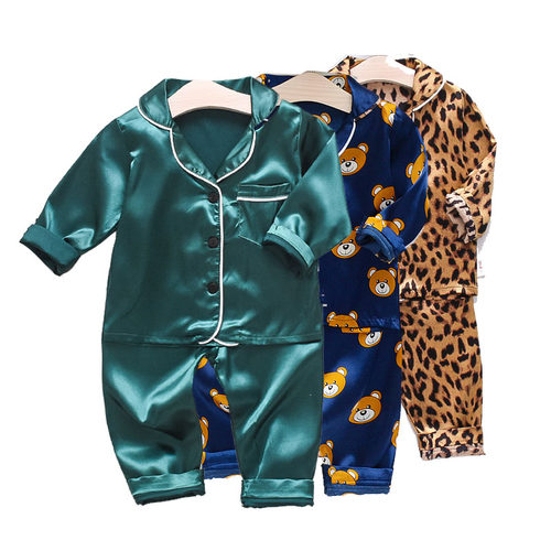 Children Pajamas Set Baby Suit Kids Clothes Toddler Boys Gir