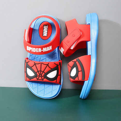 Spiderman Sandalias Kids Summer Slippers Baby Boys Shoes Gir
