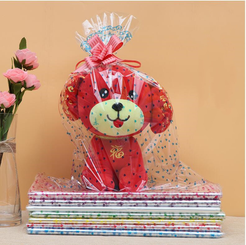 50pcs 18x25cm/20x30cm Transparent Opp Plastic Bag For Dolls