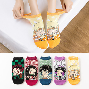 Children Socks Yaiba Slayer Adult Kimetsu Demon Cosplay
