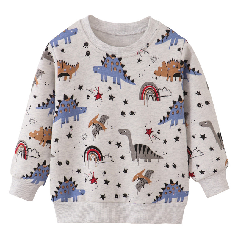 Jumping Meters Boys Girls Dinosaurs Sweatshirts New Autumn S