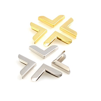 50PCs Silver Tone Book Scrapbooking Albums Menus Folders Cor