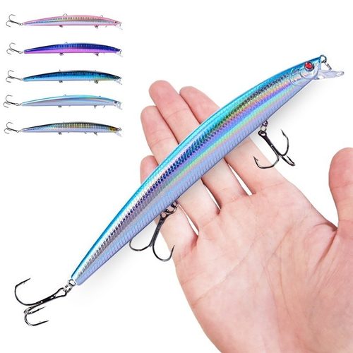 16 Colors 18cm 24g Minnow Fishing Lure Laser Crankbait Hard