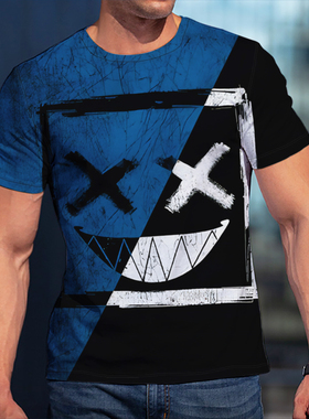 2021 Simple Design Smiling Face Funny And Humorous Male And