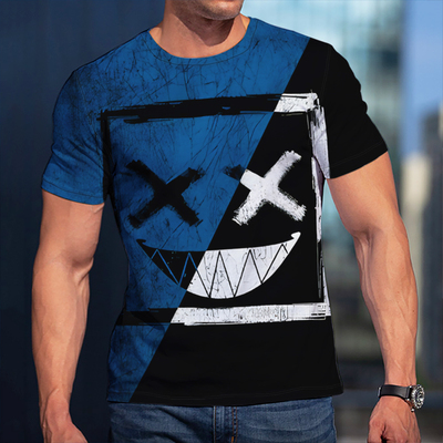 2021 Simple Design Smiling Face Funny And Humorous Male And