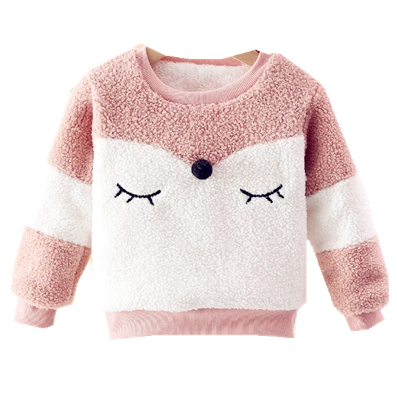 Warm Toddler Boys Girls Sweatshirts Autumn Winter Coat Sweat