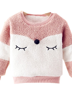 Warm Toddler Boys Girls Sweatshirts Autumn Winter Coat Sweat