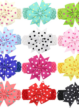 baby girl headband Infant hair accessories band bows Headwea