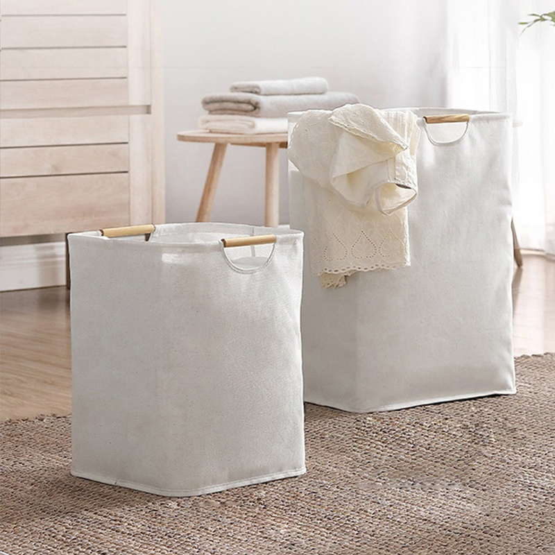 Super Large Laundry Basket Waterproof Laundry Hamper with Ha