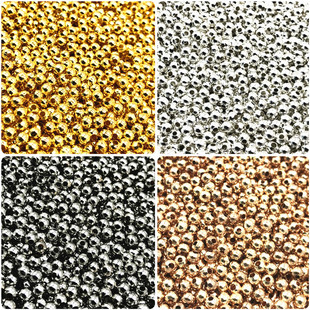 Bronze 200 6mm 500 Tone Smooth Beads 50pcs Metal Gold