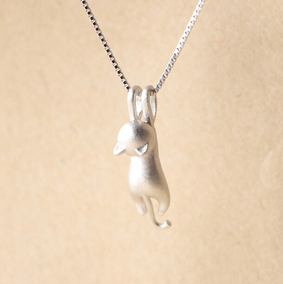 Silver Color  Necklaces Cats Pendants&Necklaces Necklace Fin