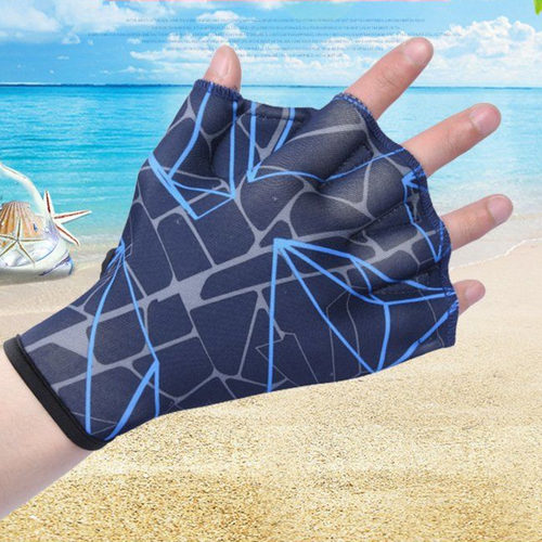 1Pair Unisex Frog Type Girdles Swimming Hand Fins Flippers F
