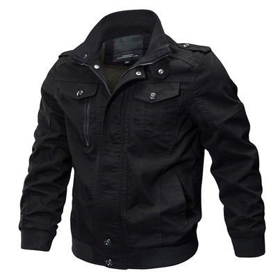 Military Bomber Jacket Men Casual Cotton Mens Jackets & Coat