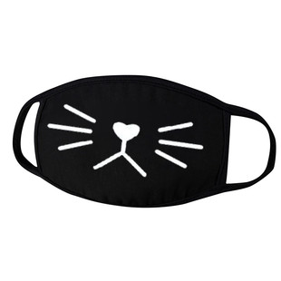 Christmas Halloween Black Face Mask Reusable Маски Unis