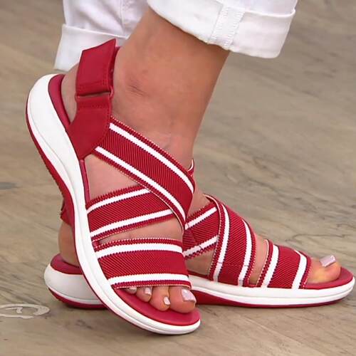 2022 Summer Casual Women's Sandals New Platform Shoes Open T