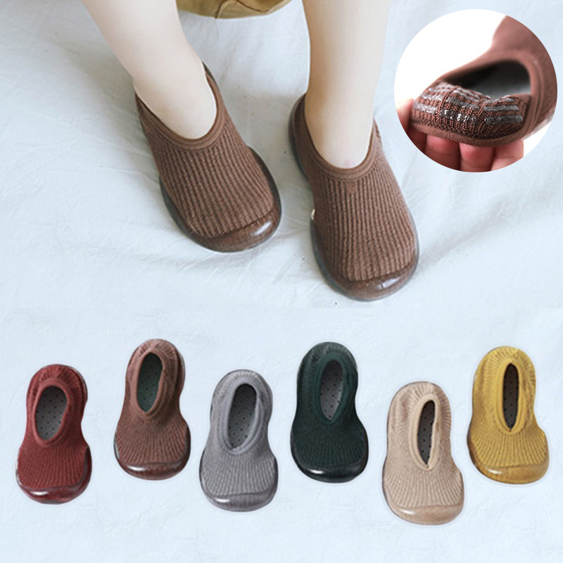 Newborn Baby Boys Girls Socks Shoes Unisex Non-slip Floor Fi