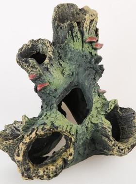 Resin Rockery Fish Tank Landscape Aquarium Decoration Rocker