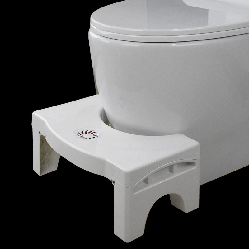 U-Shaped Squatting Toilet Stool Non-Slip Pad Bathroom Helper