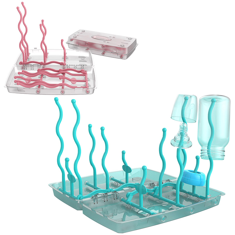 Drying Rack e Storage Nipple Shelf Baby Pacifier Feeding Cup