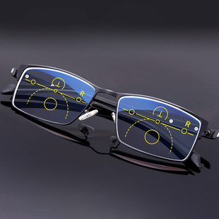 1PC Progressive Reading Glasses Men Women Multifocal Bifocal