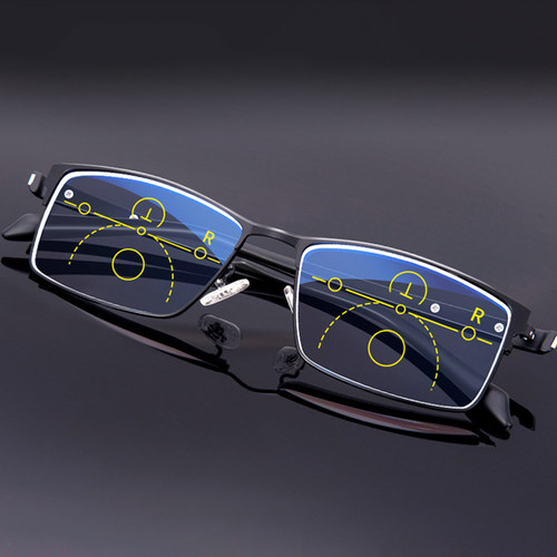 1PC Progressive Reading Glasses Men Women Multifocal Bifocal