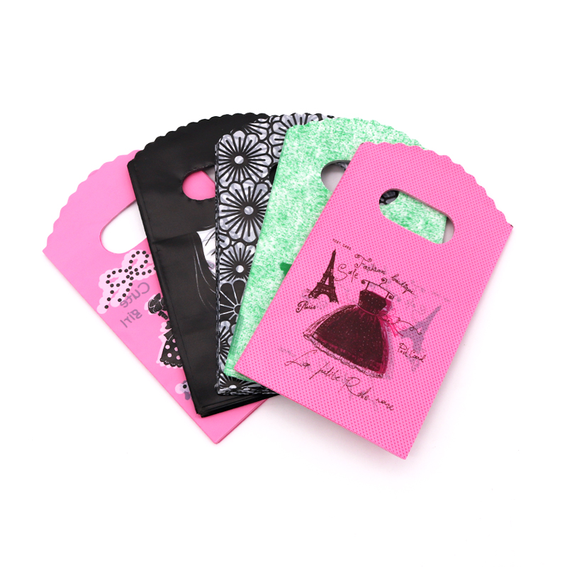 50Pcs/Lot 9x15cm Small Plastic Bags Multi Designs Gift Bag P