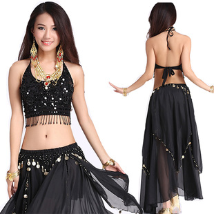 For Women Stage India Adult Costumes Dance Belly Set 2pcs
