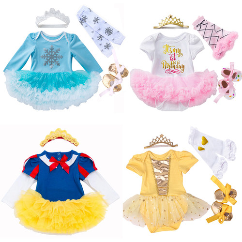 Cute Baby Dress Girls Costume Fancy Party Princess Cosplay B