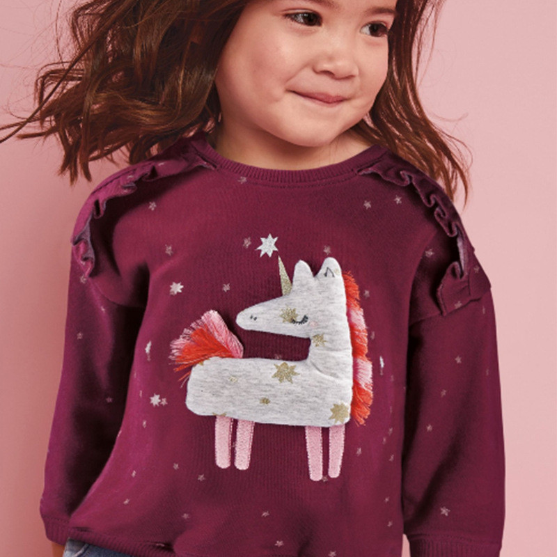 Jumping Meters New Girls Stars Sweatshirts for Autumn Winter