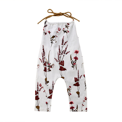 Citgeett Summer Newborn Kids Baby Girl Flower Halter Sleevel